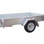 8x5 Single Axle Trailers 300mm Sides