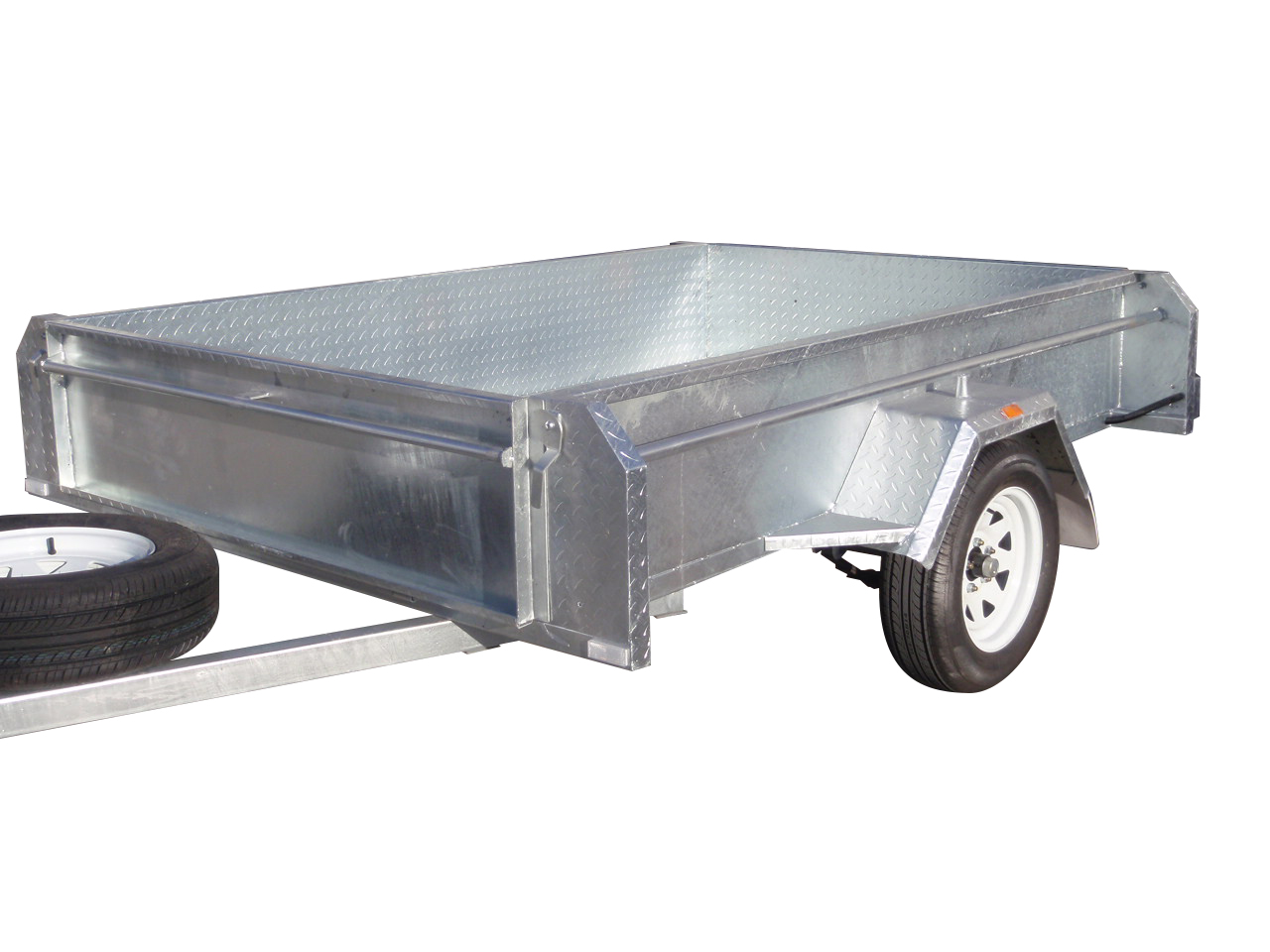 Box 8x5 Single Axle Trailers Suitable For Moving Bulky Items