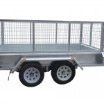 300mm Checker Plate Sides & 800mm Removable Mesh Cage