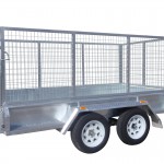 300mm Checker Plate Sides & 1000mm Removable Mesh Cage